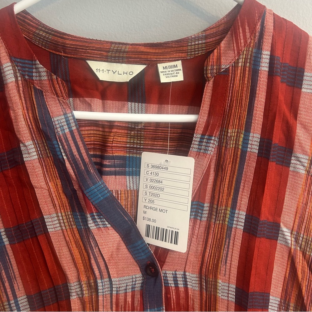 Sao Paulo Plaid Tunic Shirt Dress - Anthropologie - 11 Tylho - Picture 5 of 10